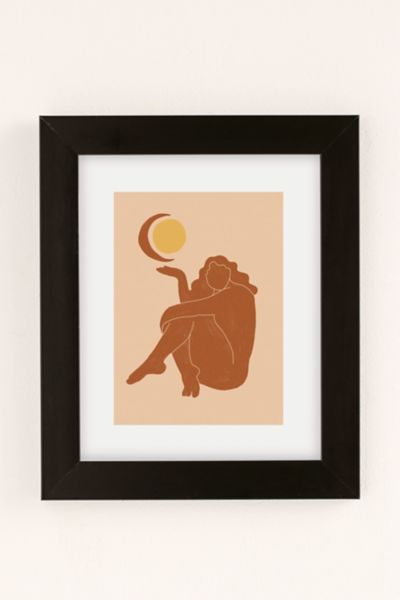 Alja Horvat Uo Exclusive The Sun The Moon Art Print