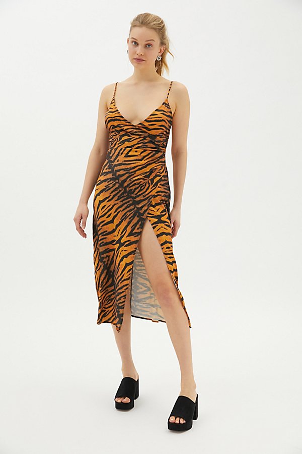 Urban Outfitters Uo Lily Satin Wrap ...
