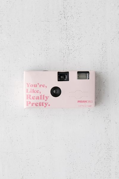 Skinnydip Uo Exclusive Mean Girls Disposable Camera In Pink