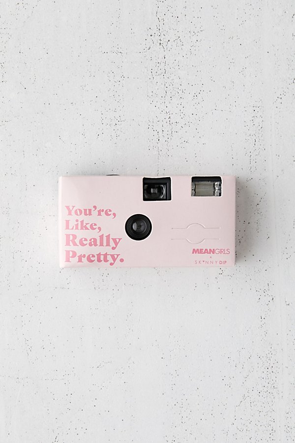 Skinnydip Uo Exclusive Mean Girls Disposable Camera In Pink