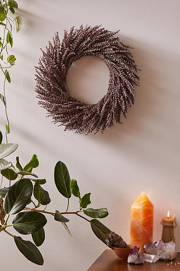 Urban Outfitters Dried Lavender Wreath
