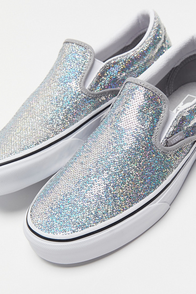 vans sequin slip on