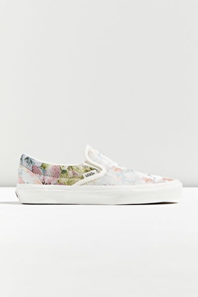 vans tapestry slip on