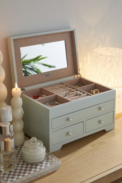 Mele & Co Bianca Jewelry Box In Sky