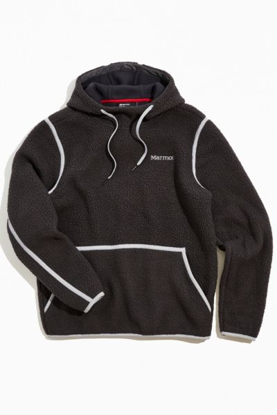 Marmot Lost Corner Hoodie Sweatshirt In Charcoal