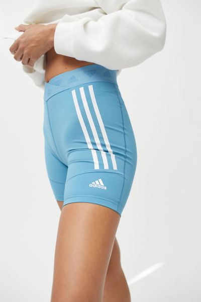 Adidas blue biker online shorts