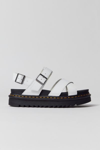 Dr. Martens' Voss Ii Hydro Leather Sandal In White