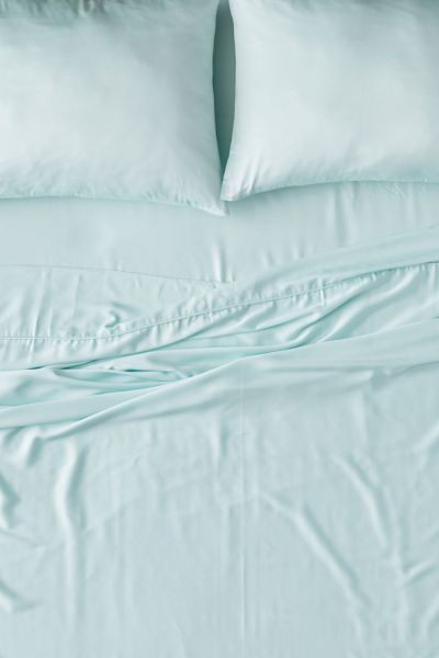 Ettitude Bamboo Sateen Sheet Set In Green