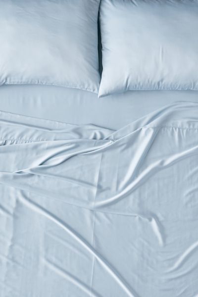 Ettitude Bamboo Sateen Sheet Set In Blue