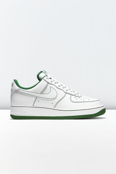 Nike Air Force 1 '07 Leather Trainers In Green