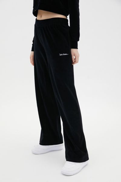 Iets frans velour discount joggers