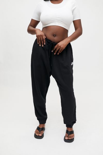 Nike Plus Essential Fleece Jogger Pant In Black