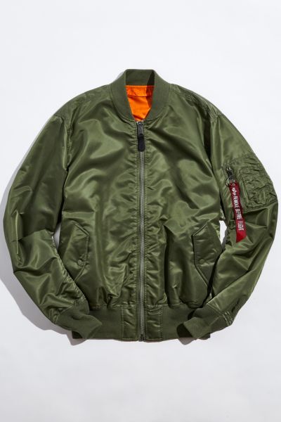 Alpha Industries Ma-1 Skymaster Jacket In Dark Green