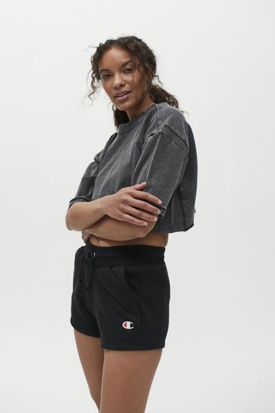 Champion Women's Reverse Weave High-waist Shorts In Black