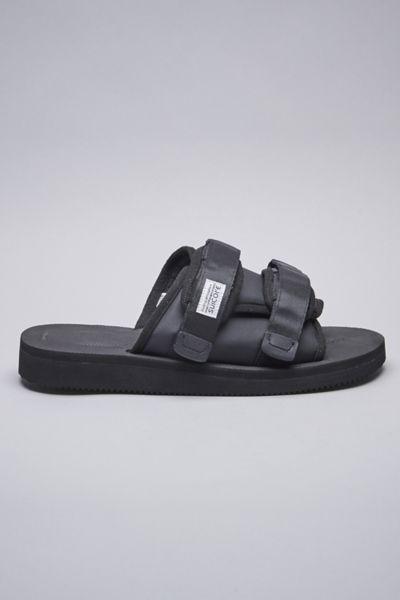 Suicoke Moto-cab Slide Sandal In Black