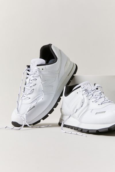 new balance 574 rugged sneaker white