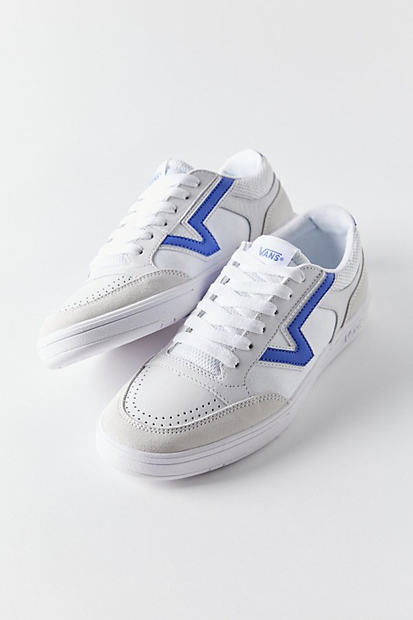 Vans Leather Lowland Cc Sneaker In White