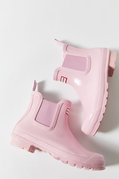 Shop Hunter Original Chelsea Boot In Pink