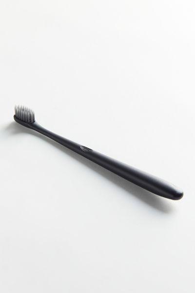 Hello Charcoal-infused Bamboo Toothbrush In Black