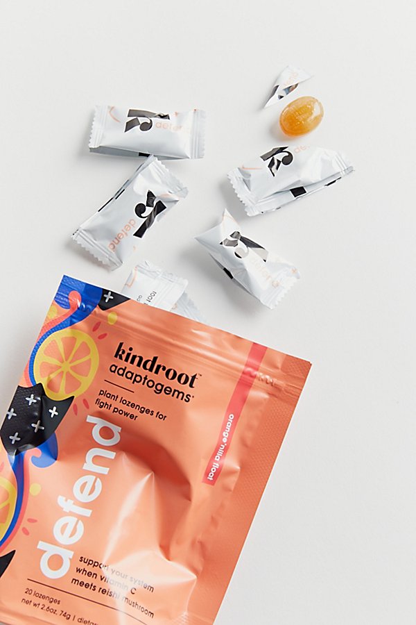 Kindroot Adaptogems Plant Lozenges Organic Supplement In Defend