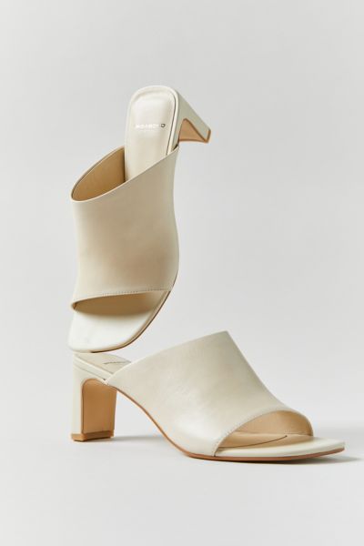 Vagabond Shoemakers Luisa Heeled Mule Sandal In Ivory