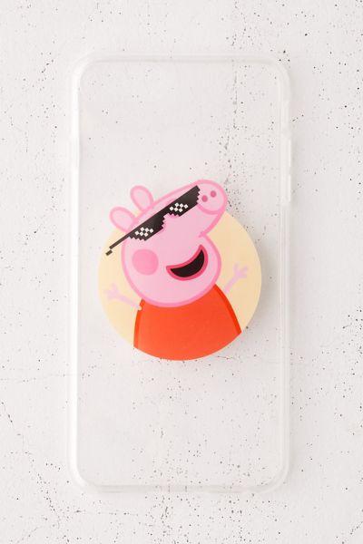 Recover Uo Exclusive Peppa Pig Shades Iphone Case In Iphone 6/7/8/se