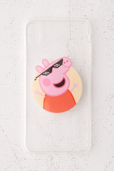 Recover Uo Exclusive Peppa Pig Shades Iphone Case In Iphone X/xs