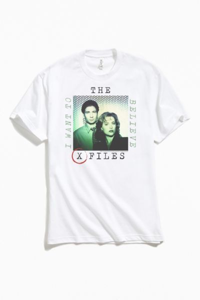 Urban Outfitters The X-files I Want To Believe Tee In White