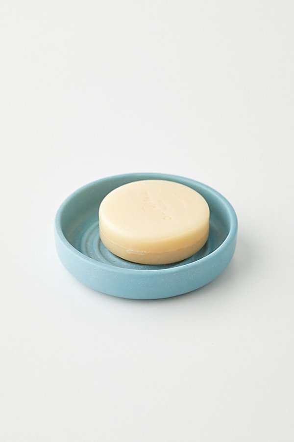 Urban Outfitters Zen Lines Soap Dish In Turquoise