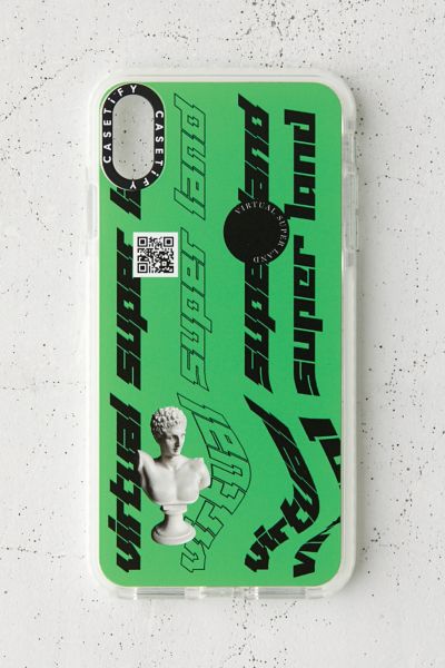 Casetify Vsl Green Logo Impact Iphone Case In Iphone X/xs
