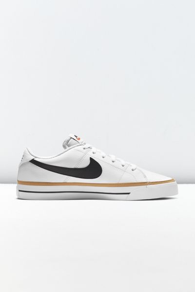 Nike Court Legacy Sneaker In Black + White