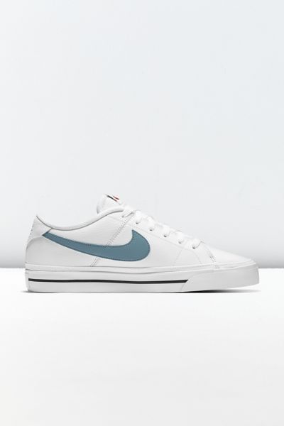Nike Men's Court Legacy Leather Casual Sneakers From Finish Line In Sky