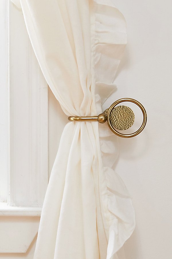 Urban Outfitters Alula Curtain Tie-back Set In Gold
