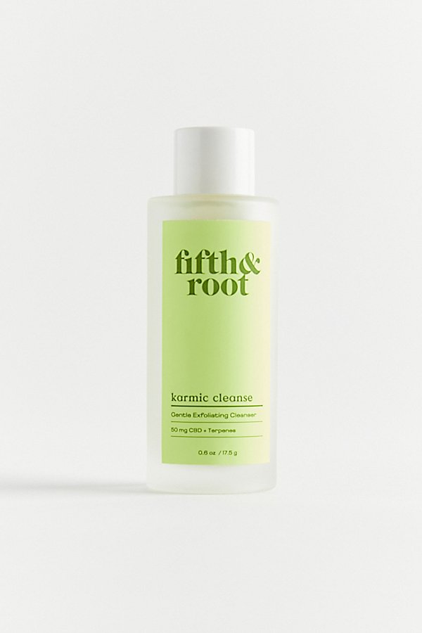 Fifth & Root Karmic Cleanse Gentle Exfoliating Cbd Cleanser In Assorted