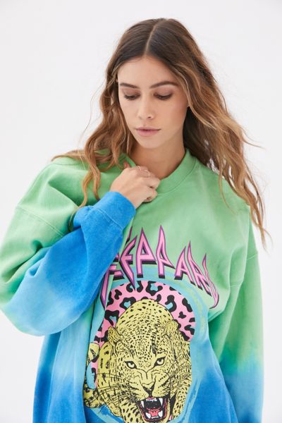 Urban outfitters def leppard sweatshirt sale