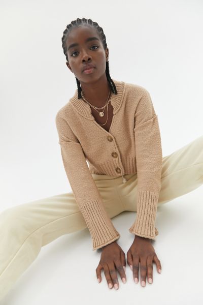 bdg mari cropped cardigan