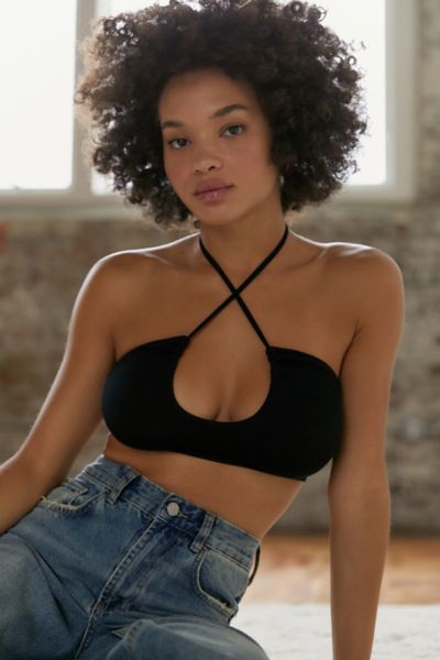 Urban Outfitters, Tops, Out From Under Cozy Up Seamless Convertible Bra  Top