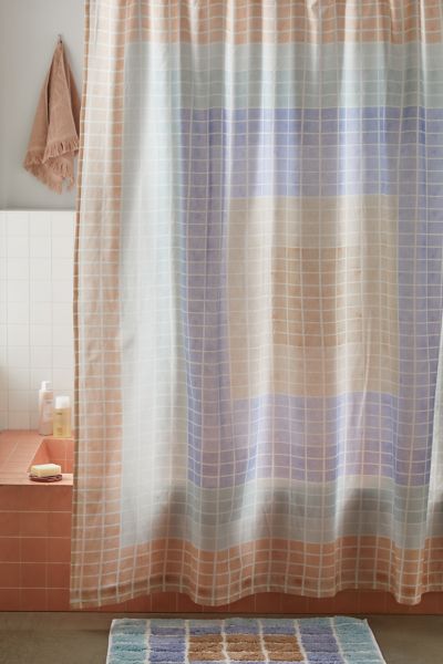 Urban Outfitters Cora Shower Curtain In Sky