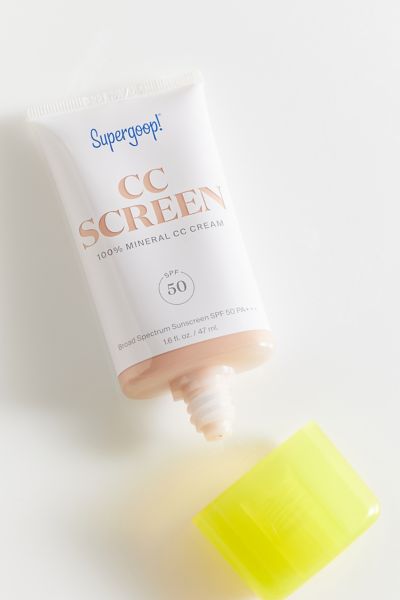 Supergoop ! Cc Screen 100% Mineral Cc Cream Spf 50 Pa++++ 110c 1.6 oz/ 47 ml