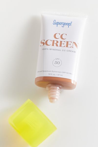 Supergoop ! Cc Screen 100% Mineral Spf 50 Cc Cream In 400c