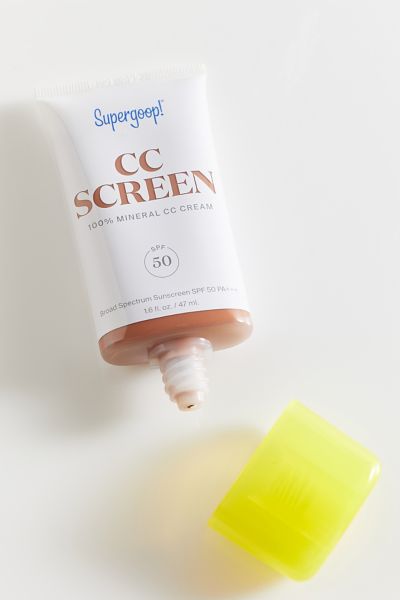 Supergoop ! Cc Screen 100% Mineral Cc Cream Spf 50 1.6 Oz. In 416w