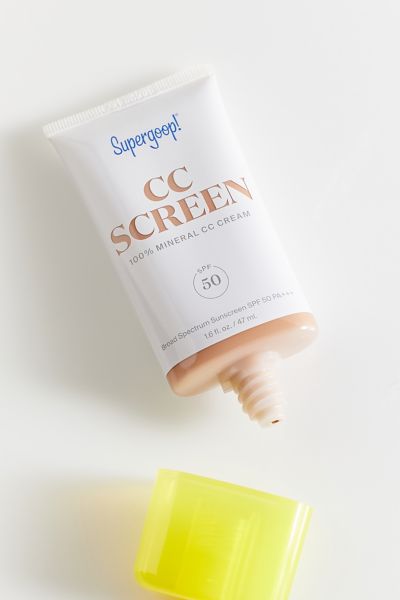 Supergoop ! Cc Screen 100% Mineral Cc Cream Spf 50 Pa++++ 346w 1.6 oz/ 47 ml