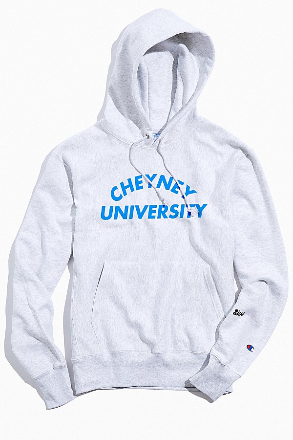 Alife X Champion Uo Exclusive Cheyney University Hoodie Sweatshirt In Silver