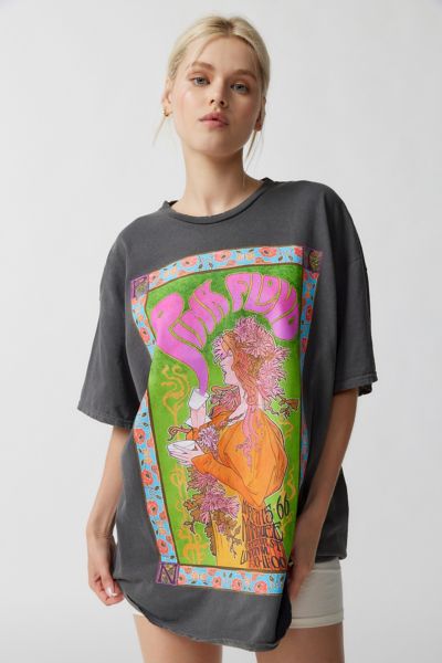 Urban Outfitters Pink Floyd London Tour T-shirt Dress In Black
