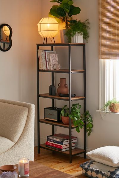 Urban Outfitters Kirby Tall Bookshelf In Brown