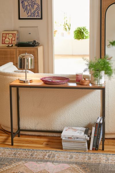 Urban Outfitters Kirby Entryway Table In Brown