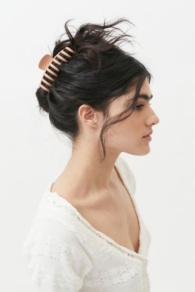 Urban Outfitters Marley Claw Hair Clip In Brown