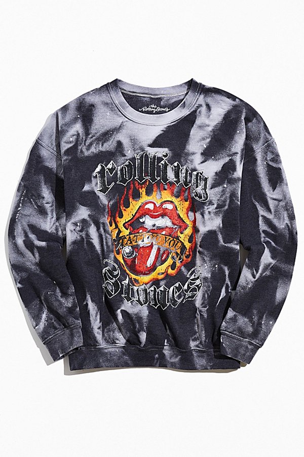 Urban Outfitters The Rolling Stones Sun Sweatshirt In Black | ModeSens