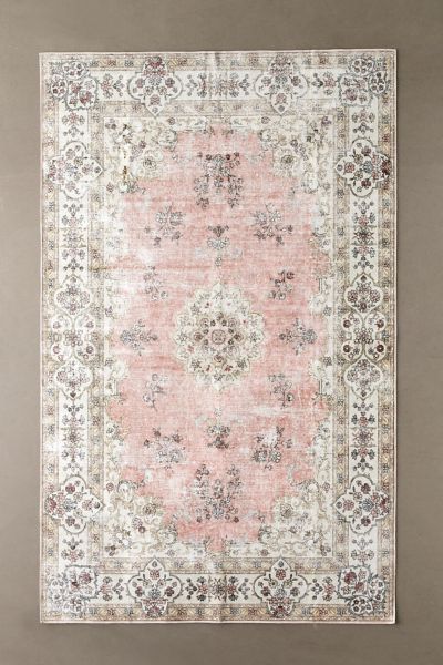 Urban Outfitters Jewel Printed Washable Rug