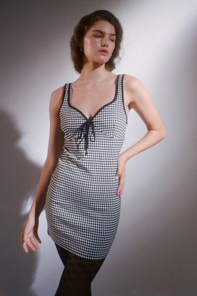 urban outfitters gingham dress